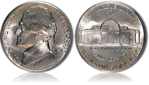 Jefferson Silver Nickel (Wartime Nickel)