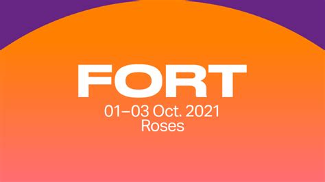 FORT Festival 2021. Tickets, lineup, bands for FORT Festival 2021 ...