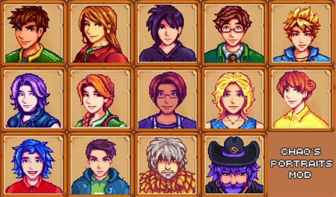 Wizard Stardew Valley Portrait Mod