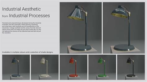 Vintage Industrial Modern - Table Lamp on Behance