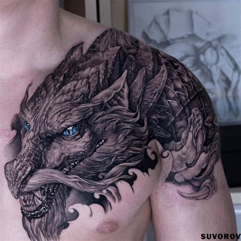 Pin by Artem Pylypchuk on My Tattoo | Dragon tattoos for men, Tattoos for guys badass, Tattoos