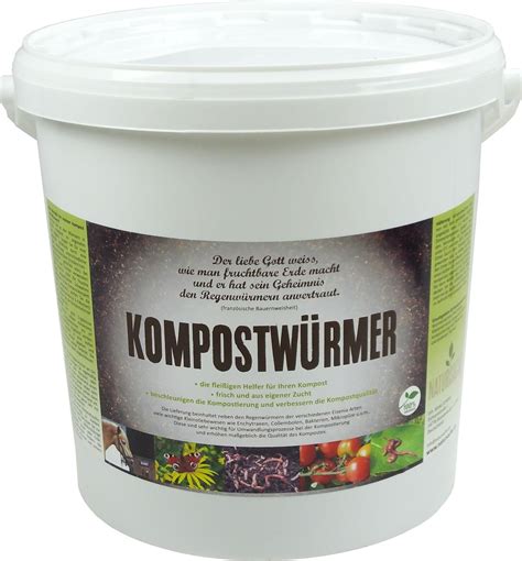 Kompostwuermer kaufen - natursache.de