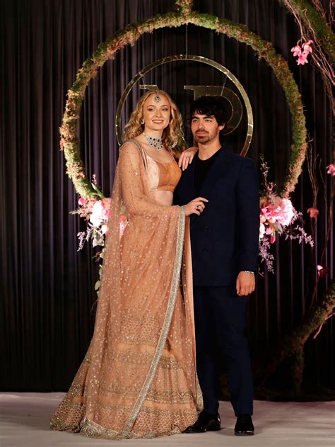 Sophie Turner and Joe Jonas at Wedding Reception in India 12/04/2018 ...