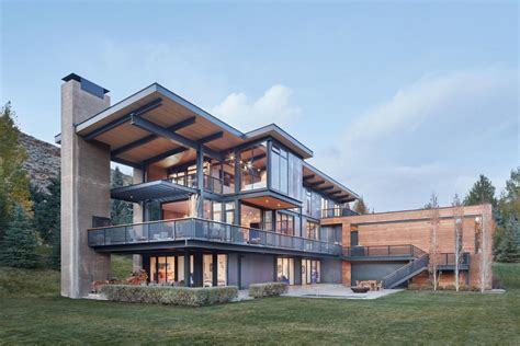 Lake Creek Residence by Olson Kundig | L shaped house, Architecture ...