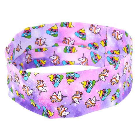 Rainbow Poop & Unicorn Headband | Claire's US