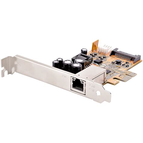 StarTech.com 1 Port 2.5Gbps PoE Network Card, PCIe Ethernet Card w/RJ45, 30W 802.3at PoE NIC for ...