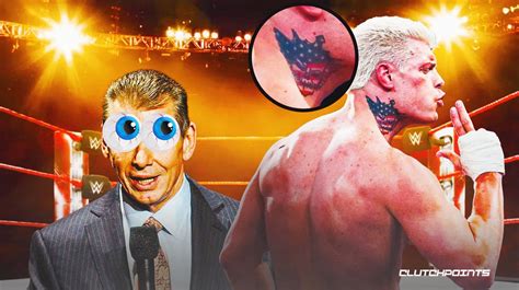 Cody Rhodes reveals Vince McMahon revelation about his neck tattoo logo