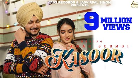 Kasoor (Official Music Video) Amar Sehmbi | Sudesh Kumari | Songs 2022 ...