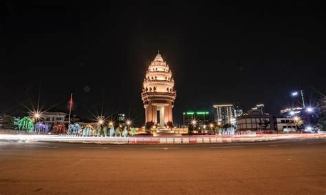 Premium Photo | Independence Monument Cambodia