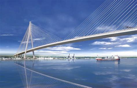 The longest Cable-stayed Bridge in North America | WordlessTech