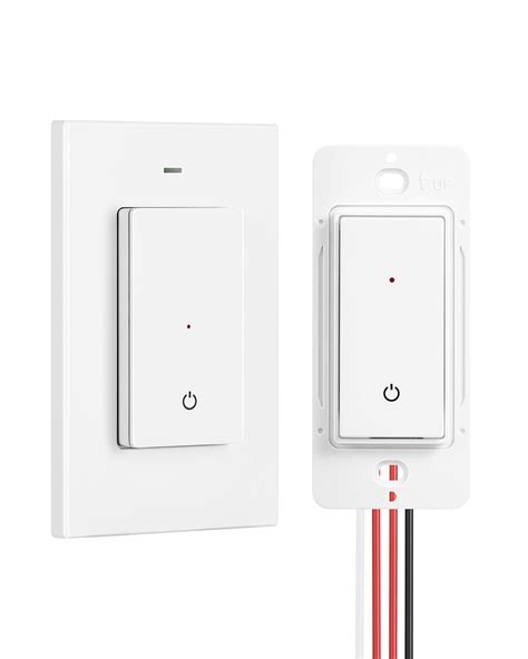 DEWENEILS 3 Way Wireless Light Switch, 125V Wireless Light Switch and ...