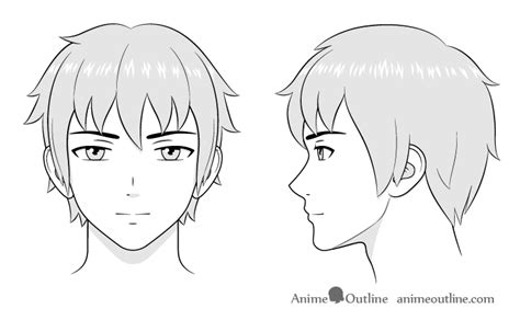 Anime Male Nose Drawing Reference