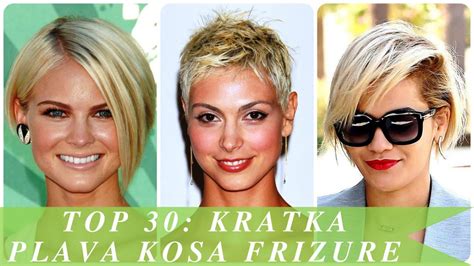 Top 30 kratka plava kosa frizure by Kristina Frizure