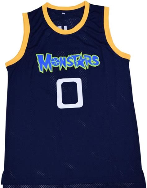 Basketball-NBA Alien #0 Monstars Space Jam Basketball Jersey Sports Mem ...