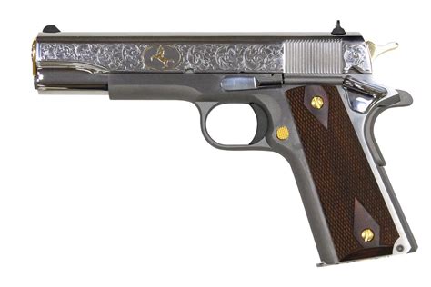 Colt 1911 Heritage .38 Super Full-Size Stainless Pistol with Custom ...