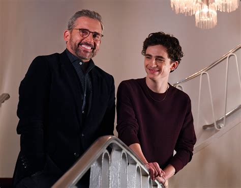 Steve Carell and 'Beautiful Boy' Timothee Chalamet talk 'The Office'