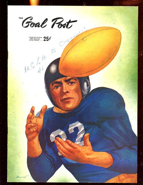 October 20 1951 NCAA Football Program Oregon vs UCLA | eBay