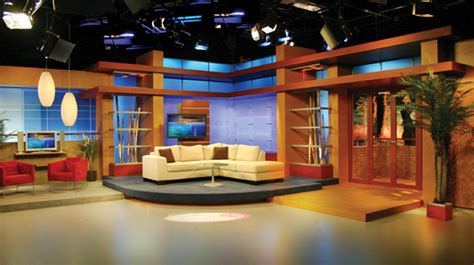 Multimedios Set Design - Talk Shows - Broadcast Design International, Inc.