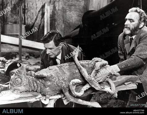 ANDREW KEIR and JAMES DONALD in FIVE MILLION YEARS TO EARTH, 1967 (QUATERMASS AND THE PIT ...