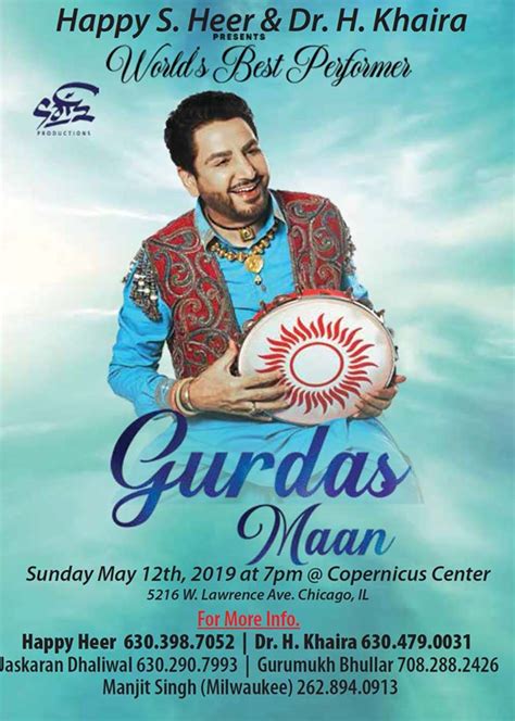 05-12-2019 Gurdas Maan Live Concert - BollywoodTickets