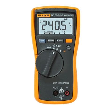 Fluke 113 Utility Multimeter | ValueTesters.com