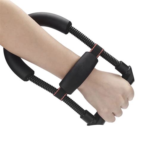 Power Wrist Device Forearm Force Flexor Strength Hand Gripper Training Tool Exerciser Steel ...