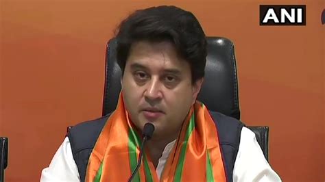 Jyotiraditya scindia speech after joining BJP । BJP ज्वॉइन करने के बाद ज्योतिरादित्य सिंधिया का ...