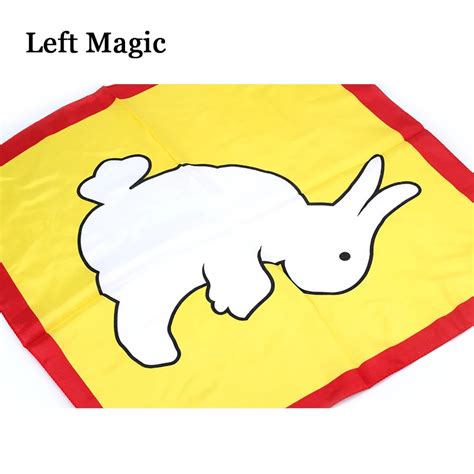 Magic Cloth Change Color Silk Scarf Rabbit To Duck Magic Tricks For Stage Close Up Magic Props ...