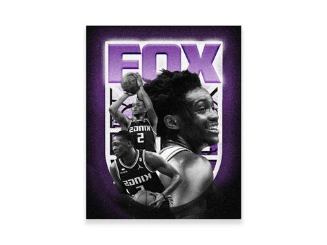 De'Aaron Fox Poster Concept by https.calvin on Dribbble