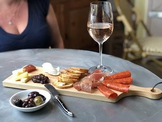 Cheese and charcuterie with rosé | Cochon Tasting Bar, Sonom… | Flickr