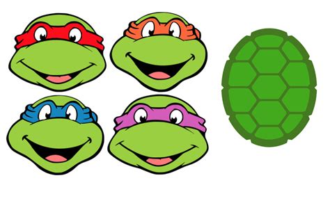 Ninja Turtle Shell Clipart