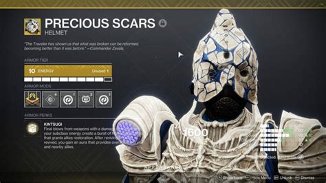 Destiny 2 Precious Scars: Top Build & How to get