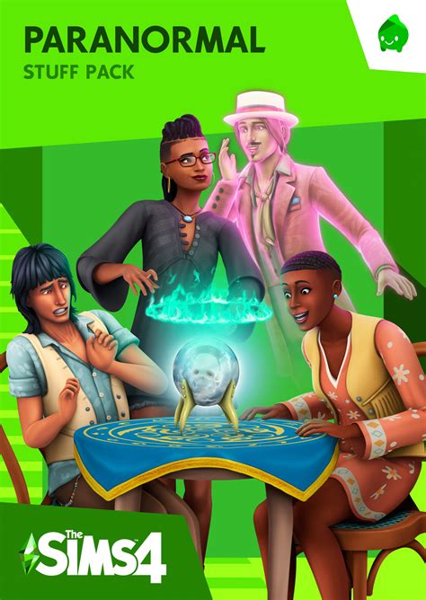 The Sims 4 Paranormal Stuff: Official Logo, Box Art, Icon and Render | SimsVIP