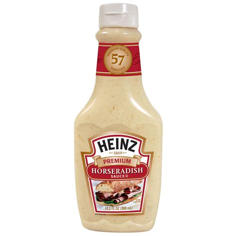 Heinz Premium Horseradish Sauce, 12.5 fl oz Bottle - Walmart.com