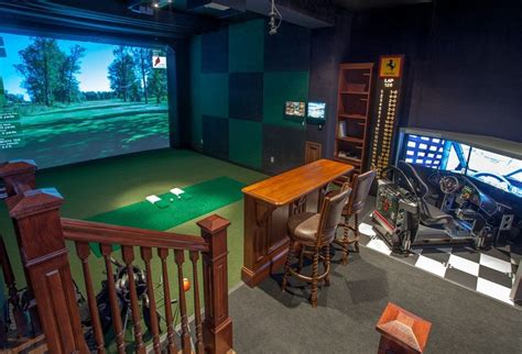 Golf Simulator for Fun and Practice - Hensley Custom Building Group