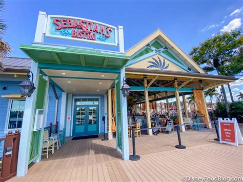 FIRST LOOK at the Reopened Sebastian's Bistro in Disney World! | the disney food blog