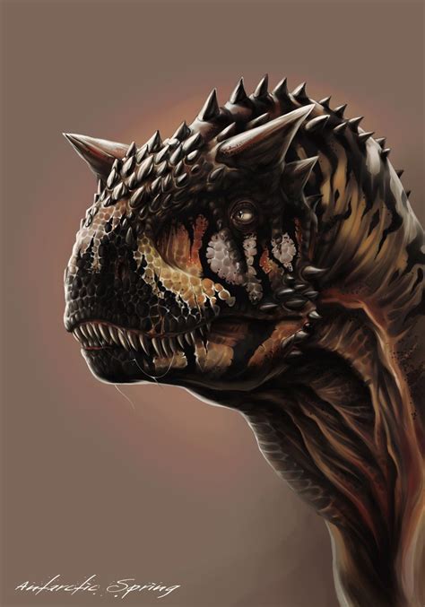 Carnotaurus III by ~AntarcticSpring on deviantART... One of my top two favorite dinosaurs ...