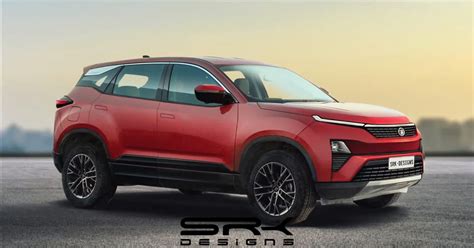 2023 Tata Harrier Facelift rendered ahead of launch