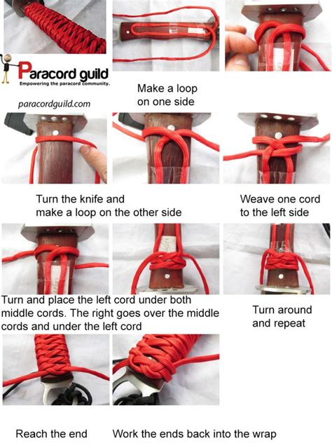 16 Paracord Knife Handle Patterns | Paracord Knife Wrap | Paracord knife handle, Paracord knife ...