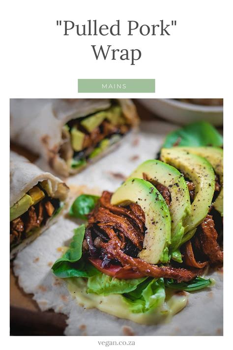 "Pulled Pork" Wraps - Vegan.co.za | Recipe | Pulled pork, Pulled pork ...