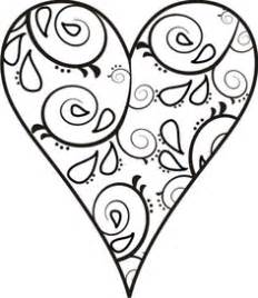 Filigree Heart Clip Art - ClipArt Best