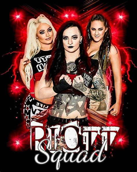 Riott Squad with Liv Morgan & Sarah Logan & Ruby Riott (Instagram ...