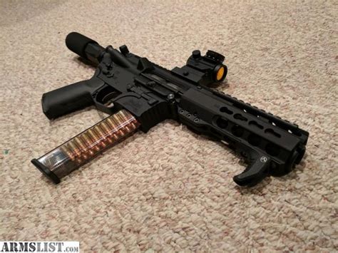 ARMSLIST - For Sale: 9mm AR Pistol Build