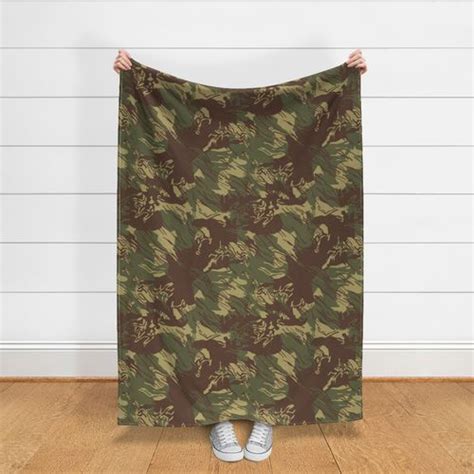 Rhodesian Brushstroke CAMO Fabric | Spoonflower