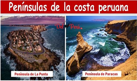 Peninsulas de la costa peruana | Listado - Del Peru