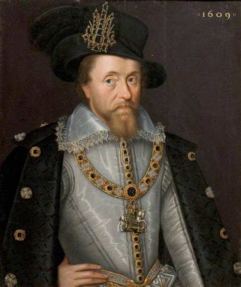 King James I of England by John de Critz, 1609 | King james i, King james, England