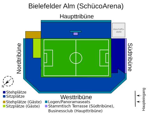 Arminia Bielefeld Stadium - Schüco Arena - Football Tripper