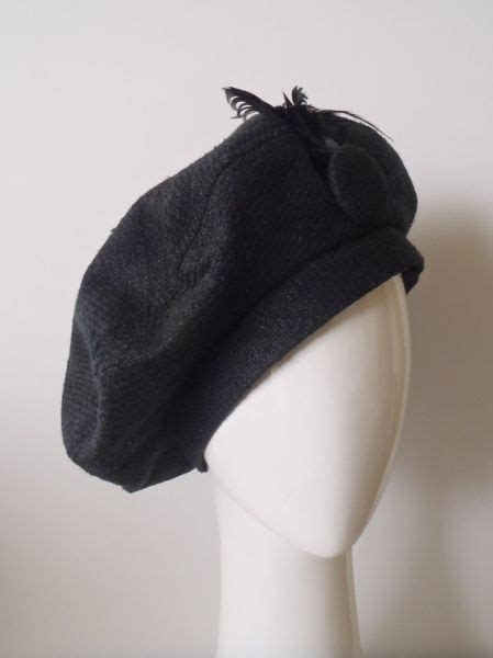 BLACK TAM By GREER MCDONALD #HatAcademy #millinery | Millinery ...