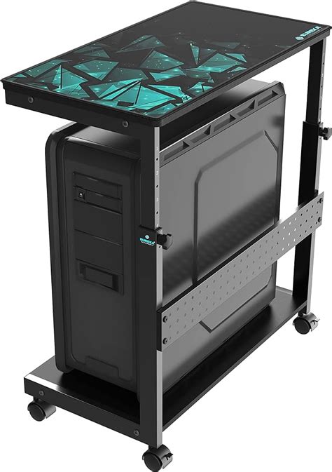 EUREKA ERGONOMIC - Soporte de torre de computadora ajustable en altura, soporte para CPU ATX de ...