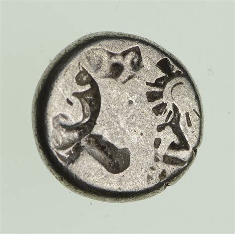 ANCIENT - 322-185 BC Mauryan Empire Silver Karshapana Coin | Property Room